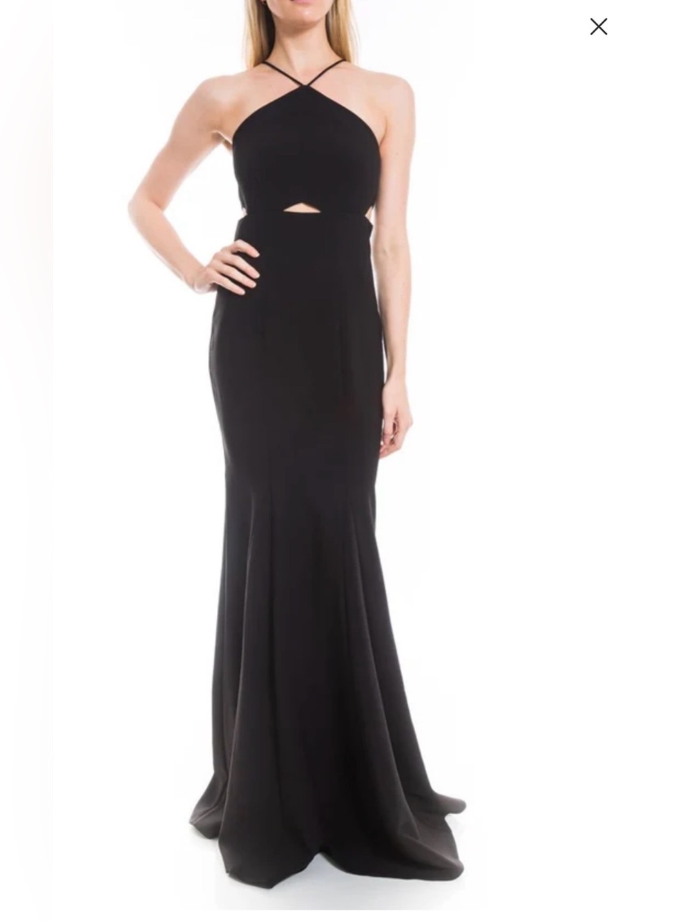 LIKELY BLACK HARPER GOWN NWT size0